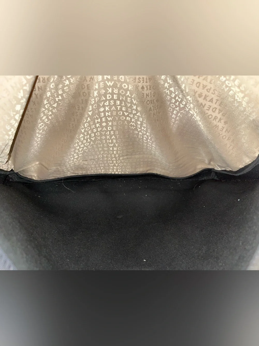 Kate Spade EUC Black Nylon and Leather Convertible Laptop/Tablet Bag